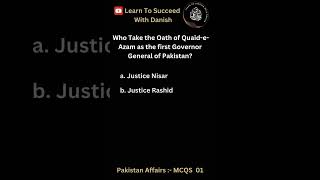 Pakistan Affairs | MCQS 1 | #css #fsc #maths #history #education #cssmcqs #english #cssofficer