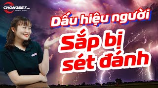 Dấu hiệu nhận biết người sắp bị SÉT ĐÁNH ai cũng cần biết để bảo vệ Tính mạng - Chống sét VN