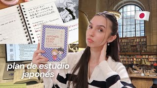 Mi plan de estudio de JAPONÉS  🇯🇵  para aprender desde cero | Carolette Martin