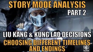 Mortal Kombat 11 Story Mode Analysis PART 2 / Making Decisions / Gameplay and Story Trailer Analysis