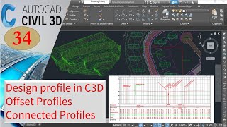 Create profile for offset alignment Create profile for Connected alignments