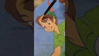 Peter Pan FOOLED children to get their YOUTH 🤫 #shorts #art #creative #disney