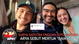 Lagi lagi Arya saloka Komentari foto Amanda manopo dan surya saputra Sebut mertua baik ku