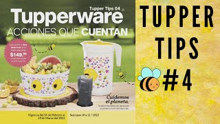 Tupper Tips #4 2022  ||  TUPPERWARE MÉXICO  || catalogo tupperware