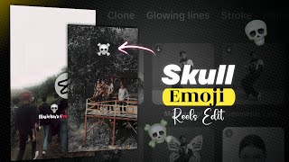 "How To Make Viral Skull Emoji Reel Edit in CapCut | Trending Skull Emoji Reel Tutorial 2024"