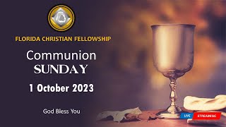 Sunday 1st October 2023 | Communion Service