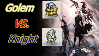 Golem Or Knight What's Better Defensively - Tactics Ogre Reborn