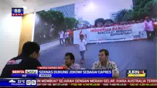 JOKOWI  Seknas ProJOKOWI Dukung JOKOWI  CAPRES 2014