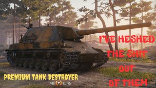 KA-RI - FULL HESH - 4200 dmg - Tier 8 Destroyer - World Of Tanks #worldoftanks #wargaming #вотблиц