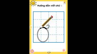 Hướng Dẫn Viết Chữ ơ #nguyenthilananh nguyenthilananh #shorts