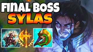 FINAL BOSS SYLAS HAS 5000 HP AND TANKS YOUR WHOLE TEAM WHILE KILLING YOU - League of Legends