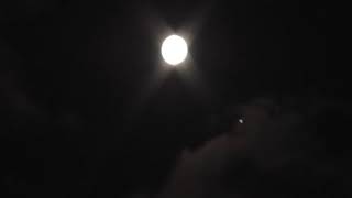 Moon and Jupiter one degree apart 2019 July