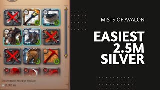 Easiest 2.5 million Silver in Albion Online 2022 - PVP in Mists of Avalon.