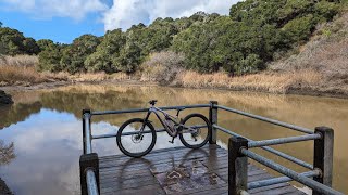 20240202 - Sawyer Camp Trail, Waterdog, and Pulgas Water Temple - Belmont, Millbrae, CA - MTB