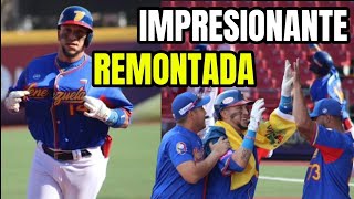 Venezuela derrota a Puerto Rico en la Premier 12 con una Gran Remontada