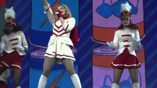 Madonna "Express Yourself/Born This Way/She's Not Me" live @ MDNA Tour Las Vegas 10/14/12