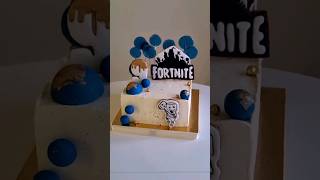 Торт Fortnite. С пряниками и леденцами 💙