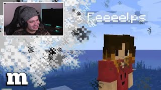 MINECRAFT só que EXPLODE ALEATÓRIAMENTE (com @FelpsLIVE )