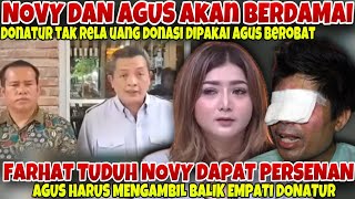 JANGAN PERCAYA TEH NOVY DAPAT PERSENAN DARI PERDAMAIAN - DONATUR GAK RELA UANG DIKASIH KE AGUS