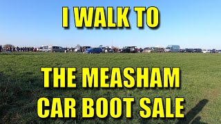 ASHBY CANAL: I walk from Snarestone to the Measham Car Boot sale.