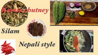 Gorkha style karela chutney /Bitter gourd chutney recipe  😋//​@KabitasKitchen