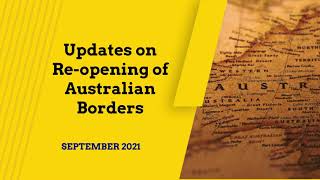 Oz Pacific Group: Re-opening of AU borders - Latest Update