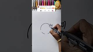 🥵+😉+🤟 Emoji Combo Drawing @sreebaviart #emoji #drawing #shorts