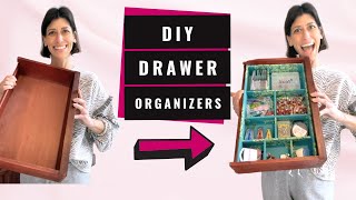 DIY Sewing NOTION Organizers | Make Your Own Drawer Organizers