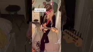 Rare footage of female do instruments #guitar #music