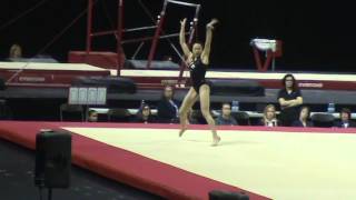 2014 Gymnix Event Finals Aleeza Yu FX