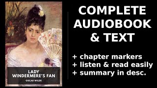 Lady Windermere’s Fan 🏆 By Oscar Wilde FULL Audiobook