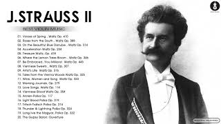 The Best Of Johann Strauss II  - Waltzes, Polkas & Operettas | Classical Music Collection