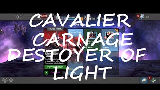 CAVALIER Carnage | Destroyer of Light | CAVALIER EQ | MCOC | MARVEL CONTEST OF CHAMPIONS |