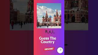 Guess The Country  | If You Can | 😊 | #quizzers #quizes #quizzing #trivia #facts #generalknowledge