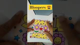 Bloopers Beautiful doodle art #doodle #doodleart #satisfying #shorts #short #shortsfeed #shortvideo