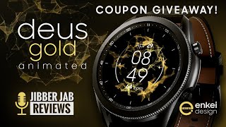 Coupon Giveaway! Samsung Galaxy Watch 3 Watch Face by Enkei Design - Jibber Jab Reviews!