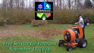 Perillo Property Maintenance Free Service for Veterans