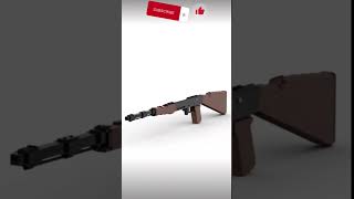 LEGO AK-47! (render2)