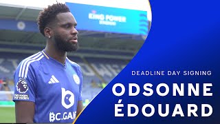 FIRST INTERVIEW 🎙️ | Odsonne Édouard Speaks At King Power Stadium