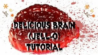 DELICIOUS BRAIN (JELL-O) TUTORIAL :Subtitulos: