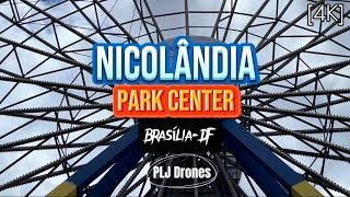 107 - 4K - Drone - Nicolândia - Park Center - Brasília #drone #parque #parquedacidade #brasilia #df