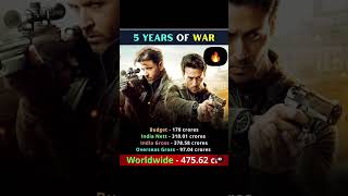 5 Years War 😱🔥#shorts #war #hrithikroshan