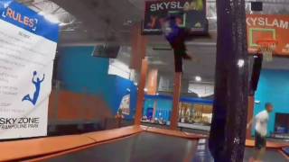 Sky zone best dunk