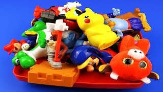 Pile of Toys for Kids Surprises unboxing and Pretend play