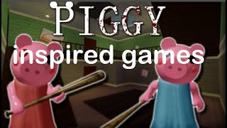 PLAYING PIGGY  INSPIRED GAMES! ( Roblox )