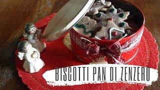 Biscotti pan di zenzero