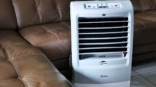 Midea MAC-215F Air Cooler Unboxing & Review - Better Than a Normal Fan? | RM280 Lazada Malaysia