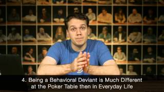 Are You One of Poker's Behavioral Deviants? - Beyond Tells