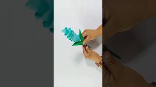 Paper flowers | How to make flowers from circles | Origami DIY #diy #shorts #ytshorts #art #craft