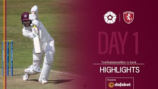 Keogh Posts 97 | Northamptonshire v Kent | Day 1 County Championship Highlights